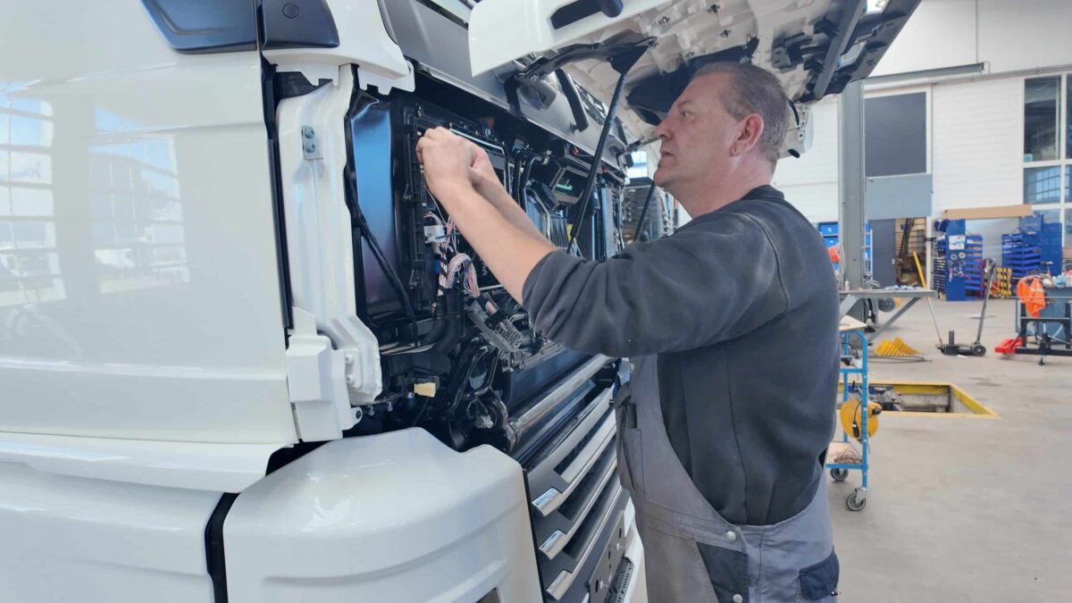 Eerste bedrijfsautotechnicus